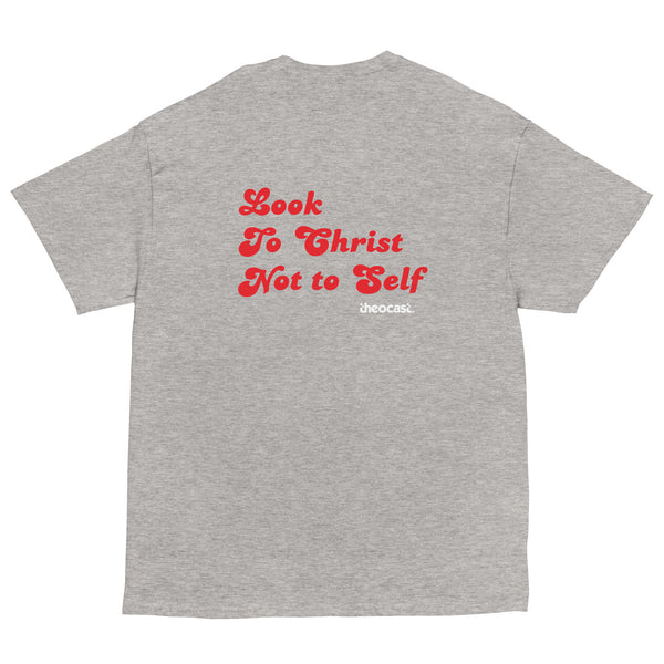 Look To Christ T (Black) - Theocast