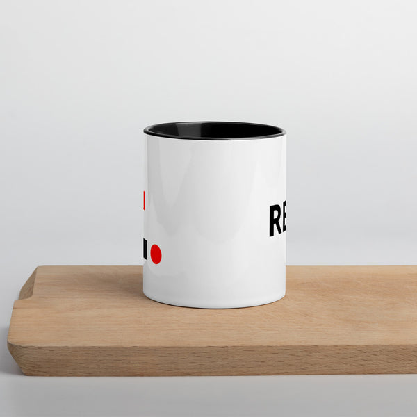 Theocast "T" & REST Mug with Color Inside - Theocast