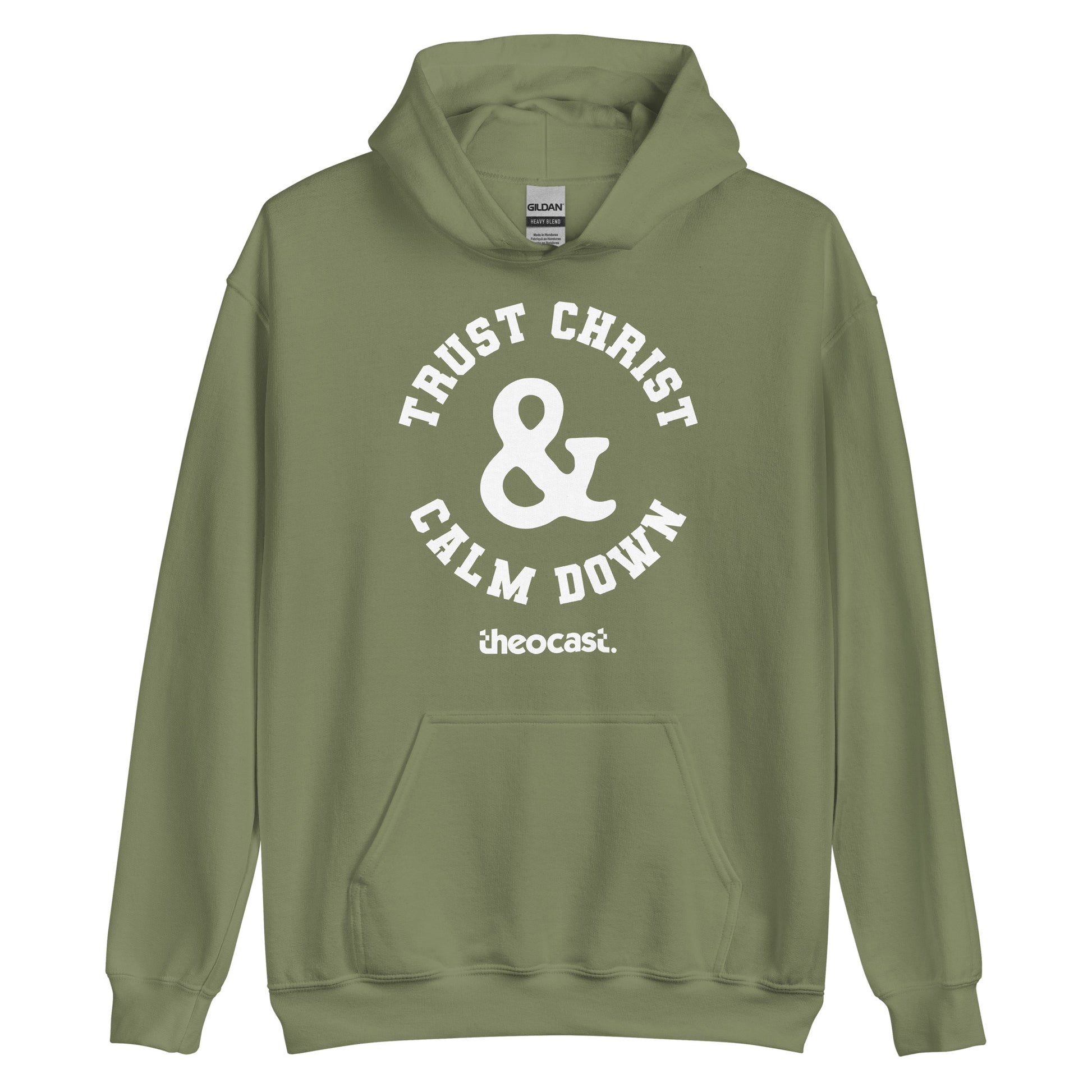 Trust Christ & Calm Down Unisex Hoodie - Theocast