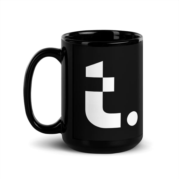 REST Black Glossy Mug 15oz - Theocast